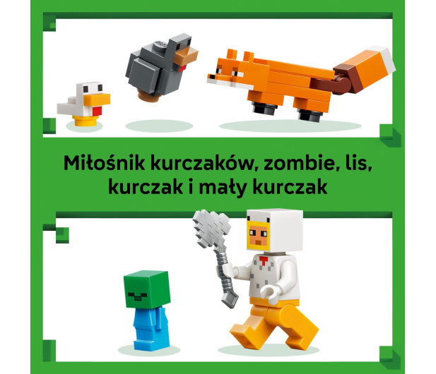 LEGO MINECRAFT 21585 Farma kurczaków - 1473417 - zdjęcie 15